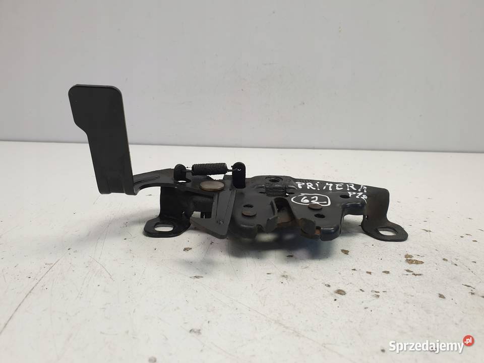 Nissan Primera P12 ZAMEK PRZEDNIEJ MASKI Rygiel Zamki, wkładki i kluczyki Rudka sprzedam