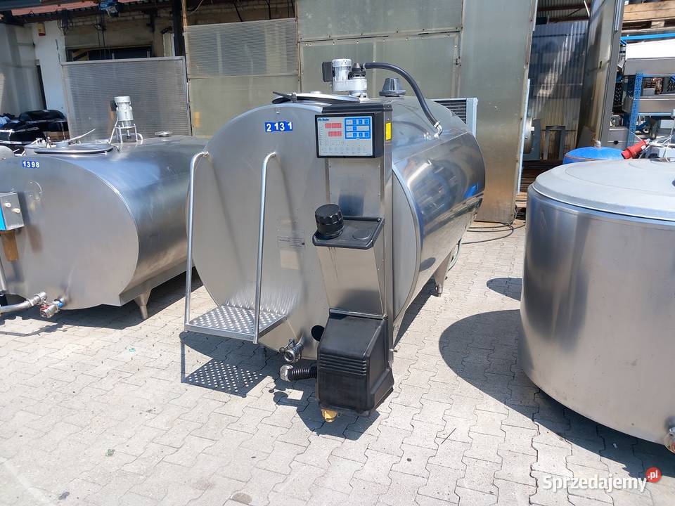 Schladzalnik do mleka 2500L Zbiornik na mleko mazowieckie Ostrołęka