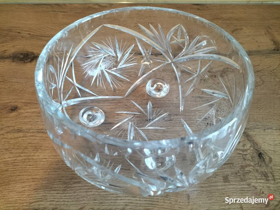 PIĘKNY ORGINAŁ ZABYTKOWA MISA Bohemia Wrocław