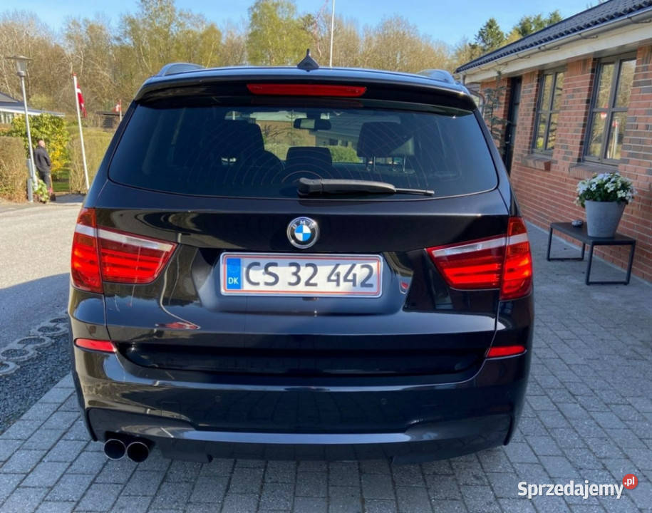 BMW X3 20 diesel 190hp F25 2010 Rok produkcji 2016 Sadlno