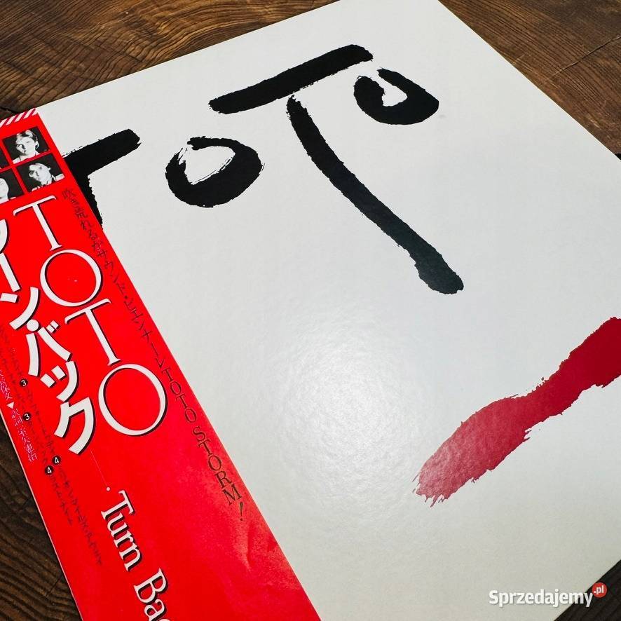 Toto Turn Back EXEX Japan Obi LP 1981 CBSSony Płyty i kasety zachodniopomorskie