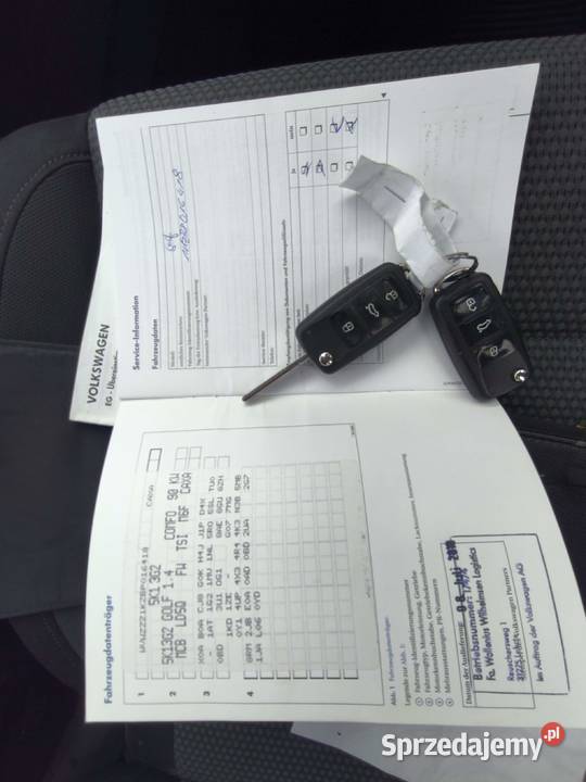 Volkswagen Golf VI 14 BENZYNA 122 kurtyny powietrzne warmińsko-mazurskie sprzedam