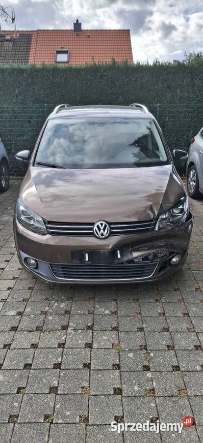 Ładny Volkswagen Touran II generacja 2012 łódzkie sprzedam