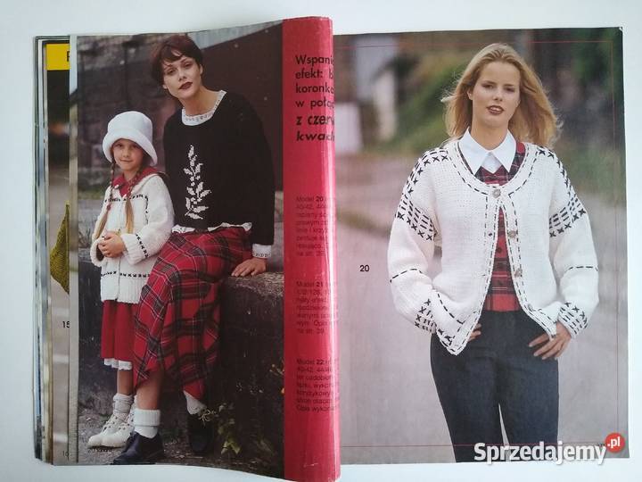 Modne Dzianiny Sandra 12002 miesięcznik Gdańsk