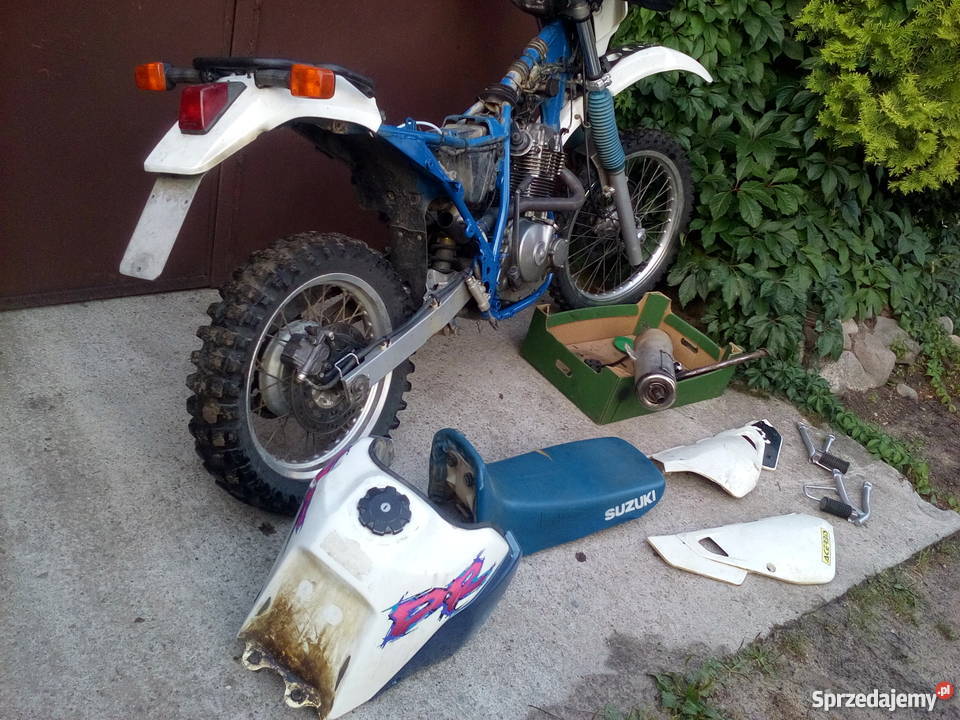 Suzuki DR 650 części koła zawieszenie