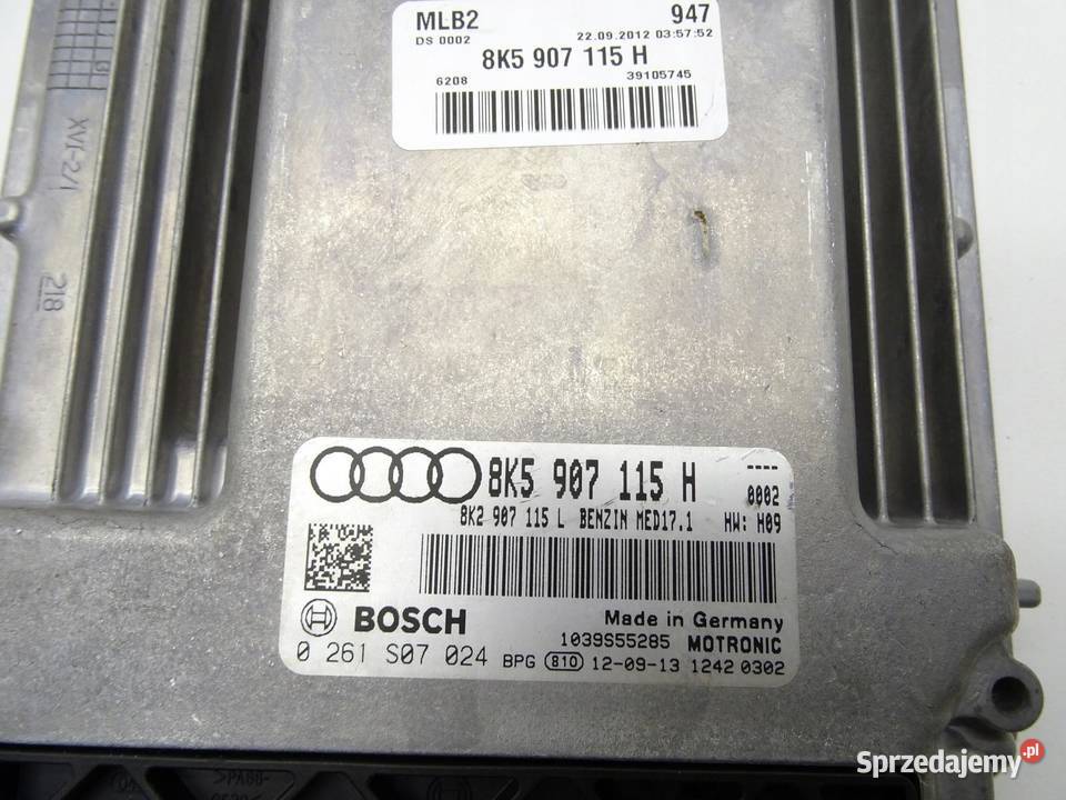 KOMPUTER STEROWNIK SILNIKA AUDI A4 B8 A5 8T LIFT