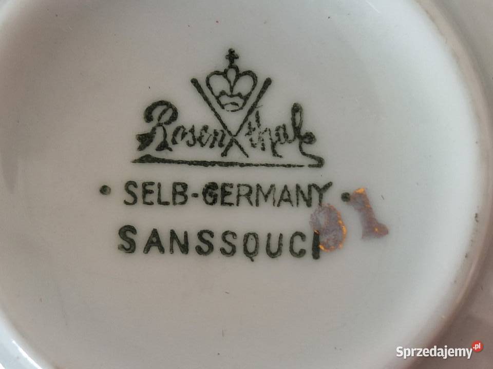 Rosenthal Sanssouci kolekcjonerski zestaw 5 duo Gdańsk