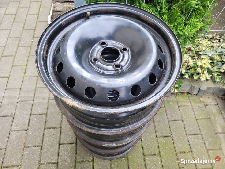 Felgi Stalowe Fiat Punto 4x100 6Jx15H2et43 Średnica 15" Warszawa