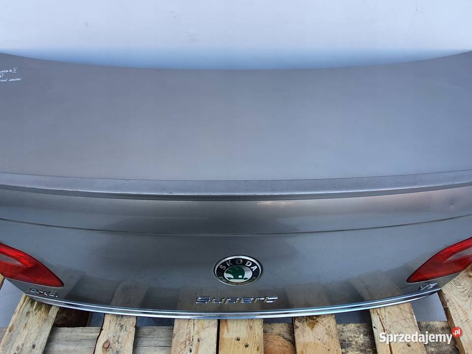 Skoda Superb II TYLNA KLAPA BAGAŻNIKA 9202 LF8H Janów