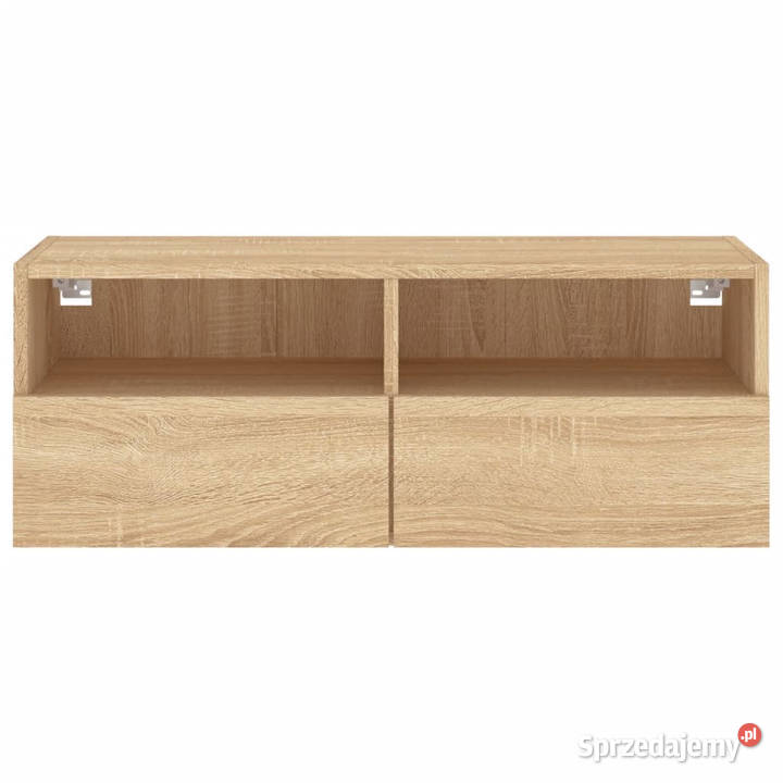 Ścienna szafka TV dąb sonoma 80x30x30 WM836872 Warszawa