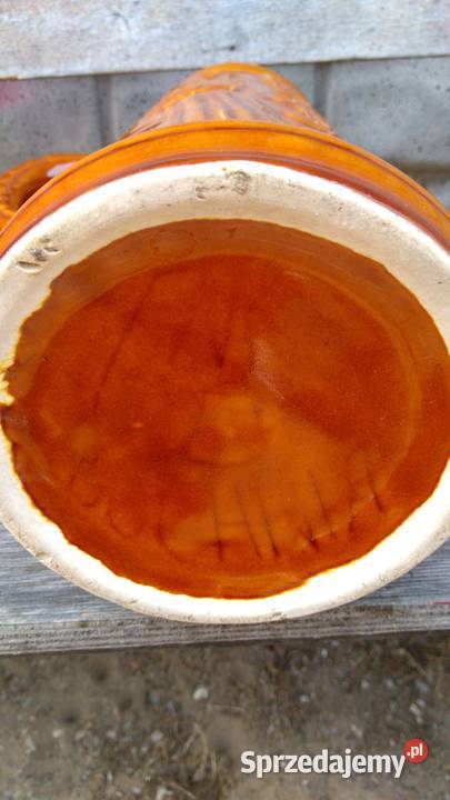 PRL kufel ceramika Bochnia łódzkie Sieradz