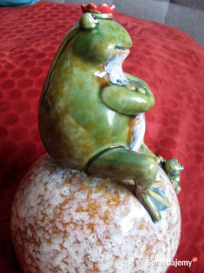 Żaba Duża figurka Żaba szczęśliwej rodziny Siedlce