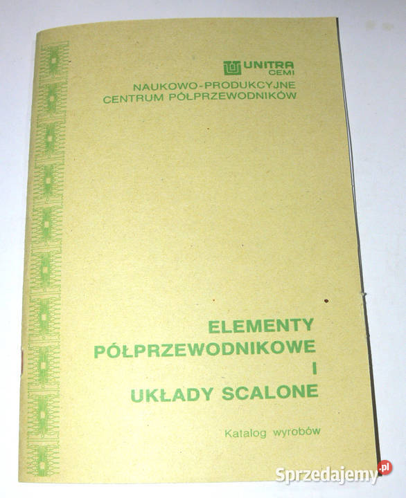 Katalog UNITRA CEMI UKŁAD SCALONY DIODA Białogard sprzedam