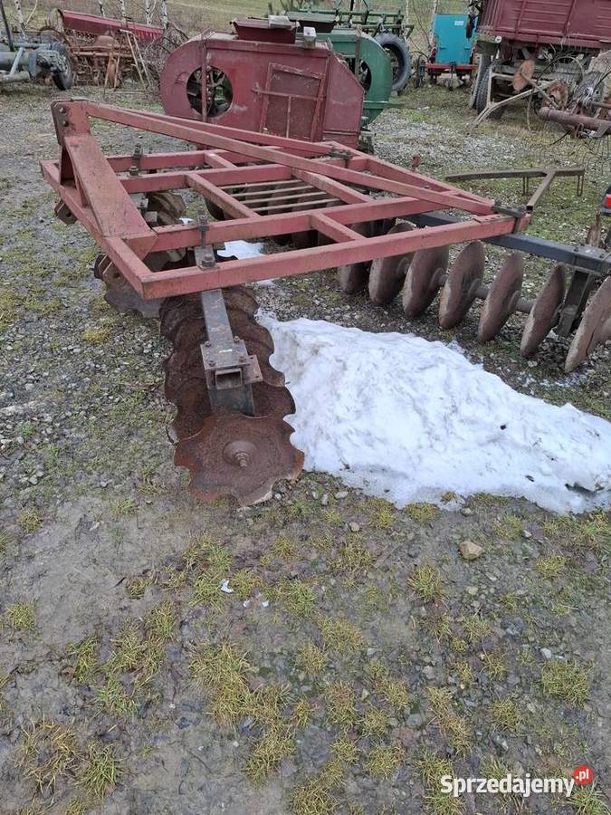 Brona talerzowa 3 m świętokrzyskie Nowa Słupia