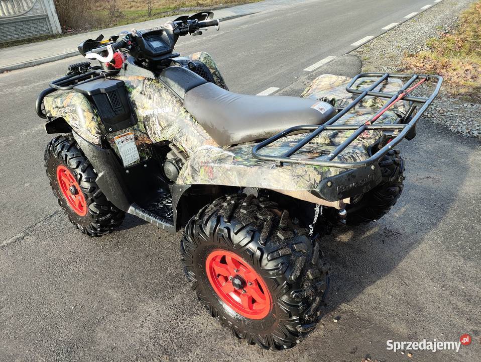 KAWASAKI BRUTE FORCE KVF750i CAMO QUAD 4X4 5289km