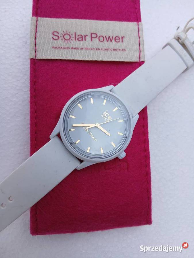 Zegarek damski ice watch solar power 018474 śląskie