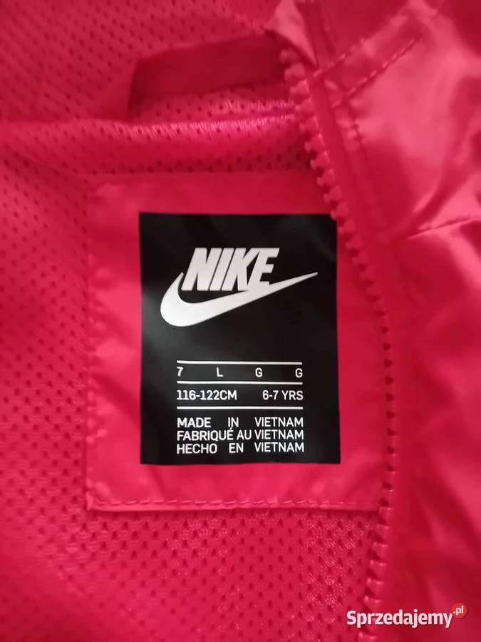 Kurtka wiatrówka Nike 116122 Kurtki i płaszcze Kielce