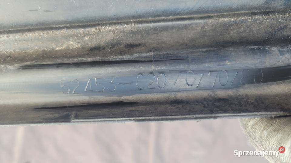 Toyota Auris II HB SPOILER DOKŁADKA ZDERZAKA TYL Pozostałe Ruda Śląska