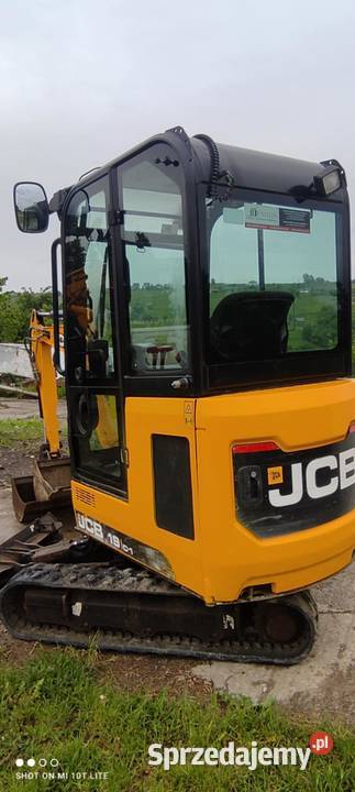 2 tony minikoparka jcb 19c1 2020r zamianaodkup małopolskie Nowy Sącz