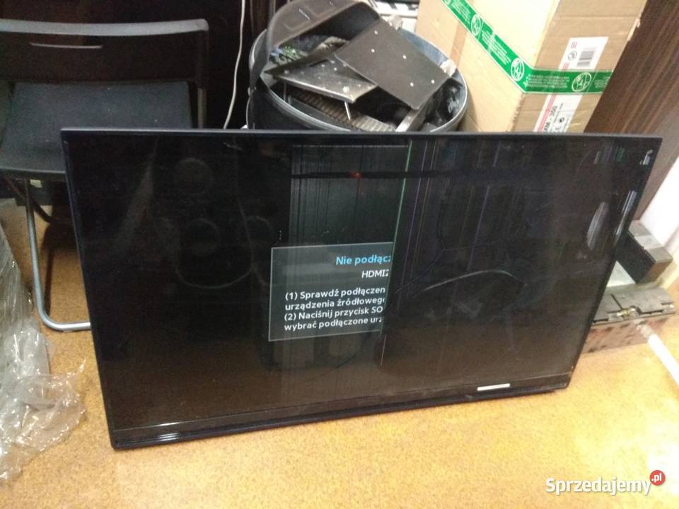 Telewizor Samsung uszkodzony wyświetlacz elektronika sprawna