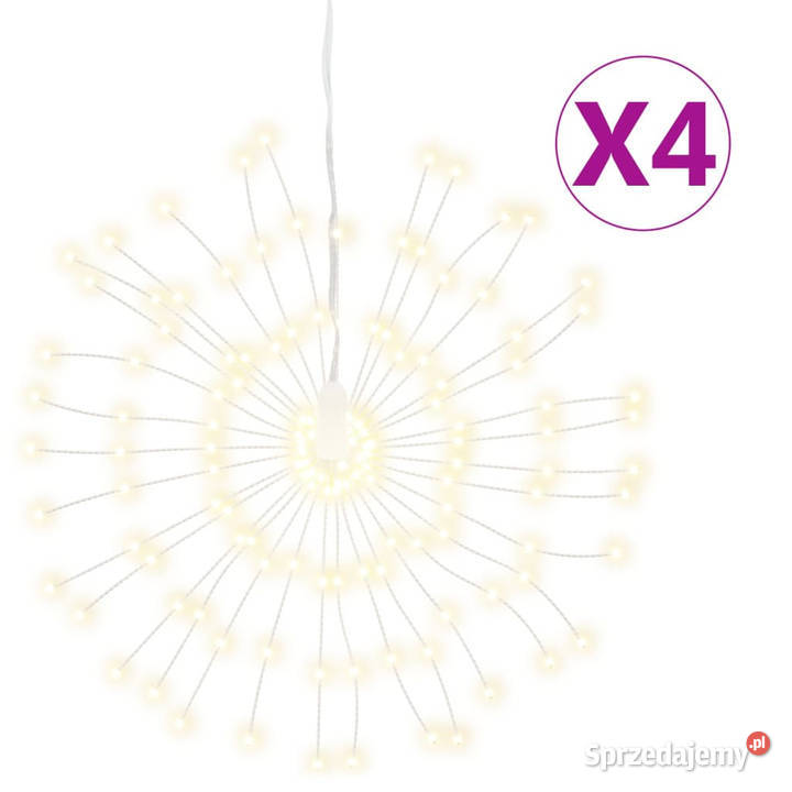 Ozdoby świąteczne ze 140 lampkami LED 4 ciepła Pozostałe