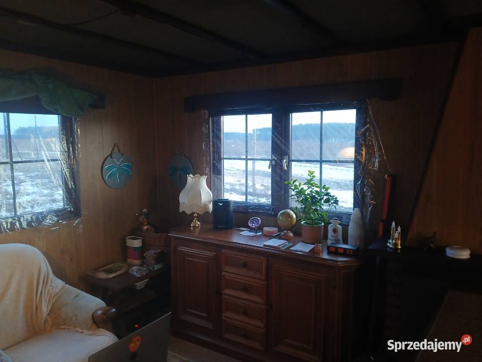 Domek drewniany z bali Rekreacyjny Mostki