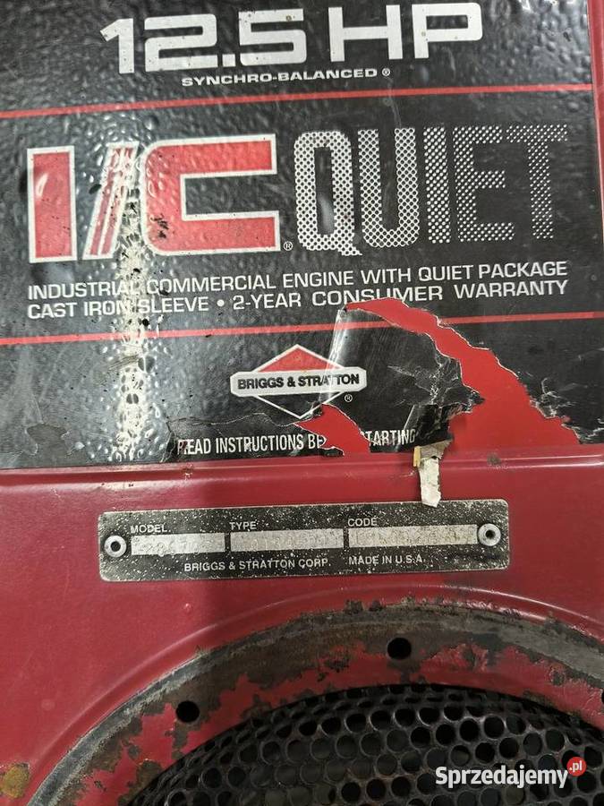 Silnik traktorka Briggs Stratton 125Hp Krzczonów-Folwark