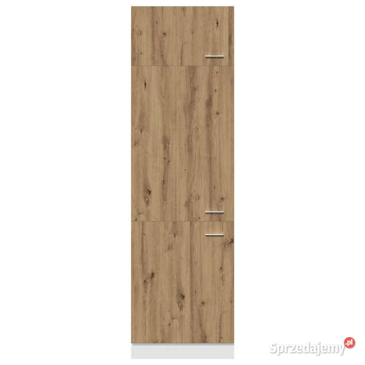 Szafka na lodówkę dąb artisan 60x57x207 WM856126 Meble