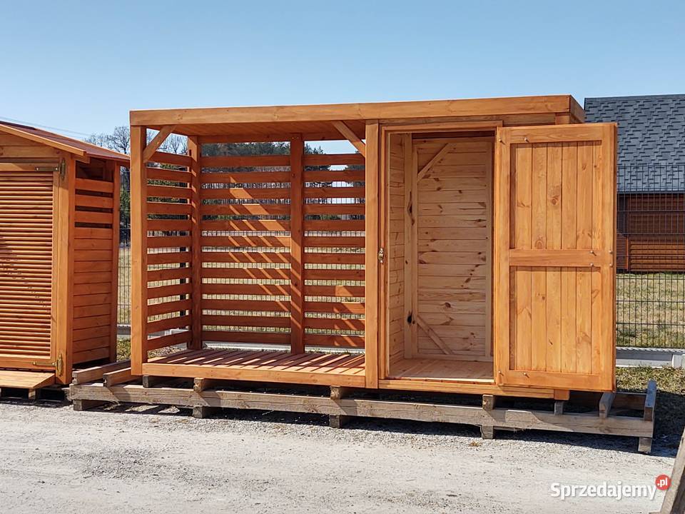 Drewutnia 2 x 11m domek narzędziowy 15 x 11m w Architektura ogrodowa