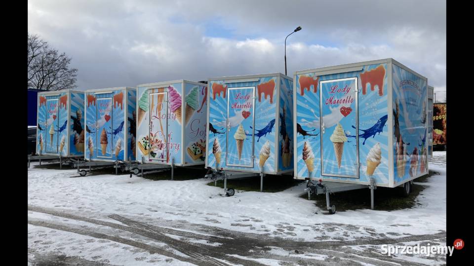Przyczepa Gastronomiczna Nowa 2026r Maszyna Do lubuskie Zielona Góra