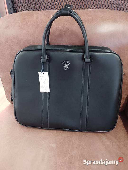 Beverly Hills Polo Club Czarna teczka torba na Torby i torebki Kraków