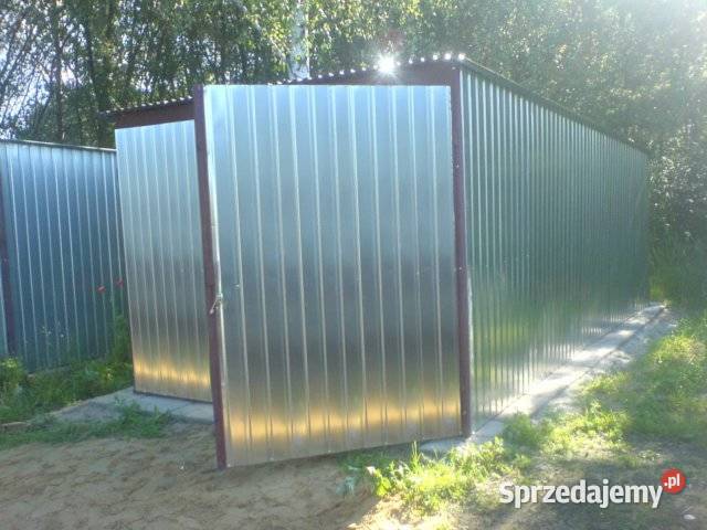 Garaż blaszany 3x5 ocynk Radom sprzedam