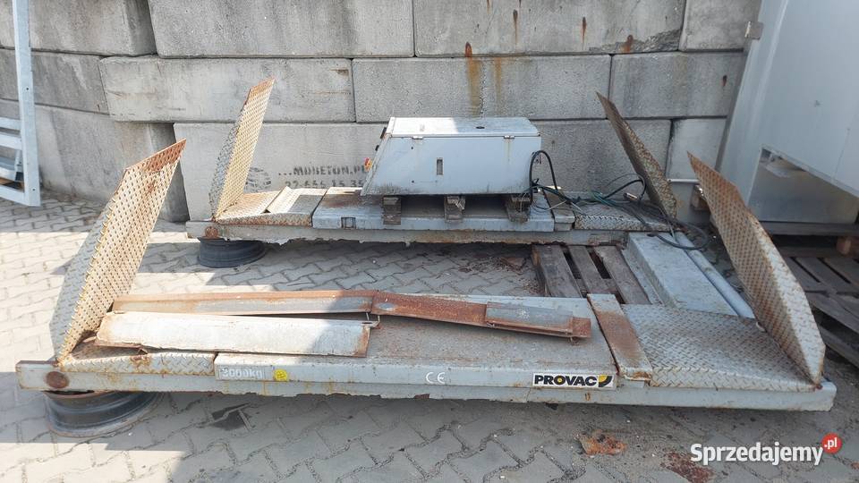 Podnośnik samochodowy nożycowy Piekoszów