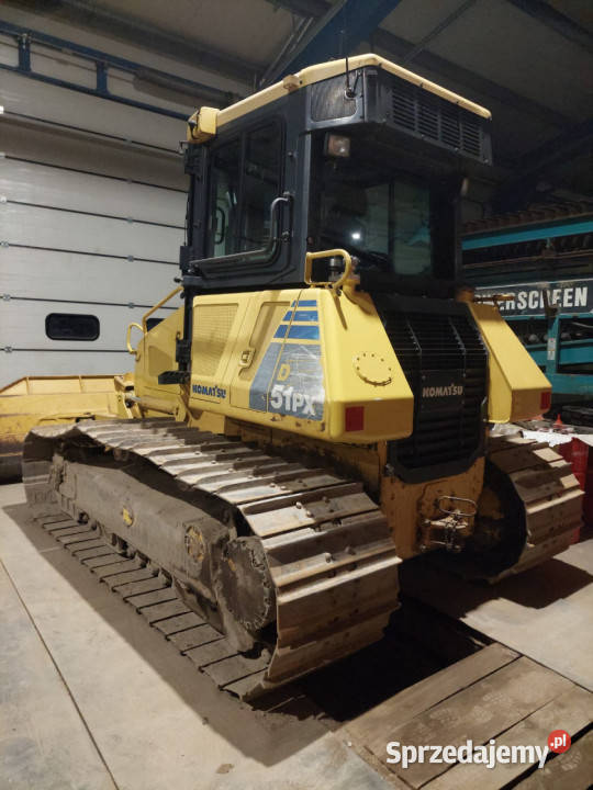 Spych KOMATSU D51PX22 13 100 zestaw nowych rolek Rok produkcji 2007 podlaskie Czerkiesy