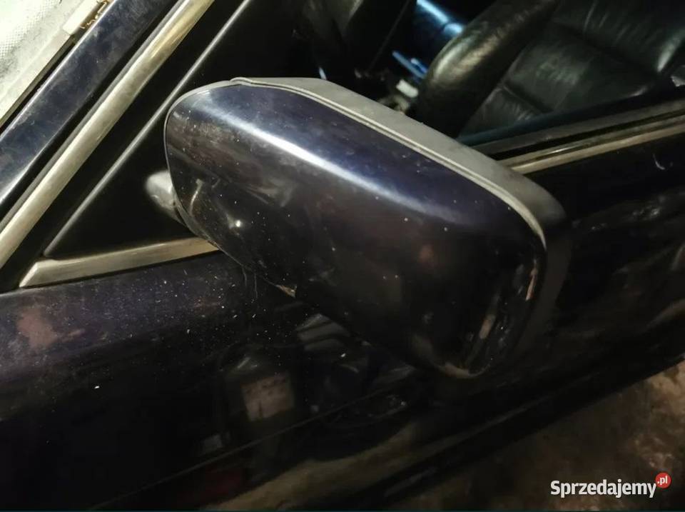Lusterko lewe BMW E34 lift Orientblau osobowe Żory sprzedam