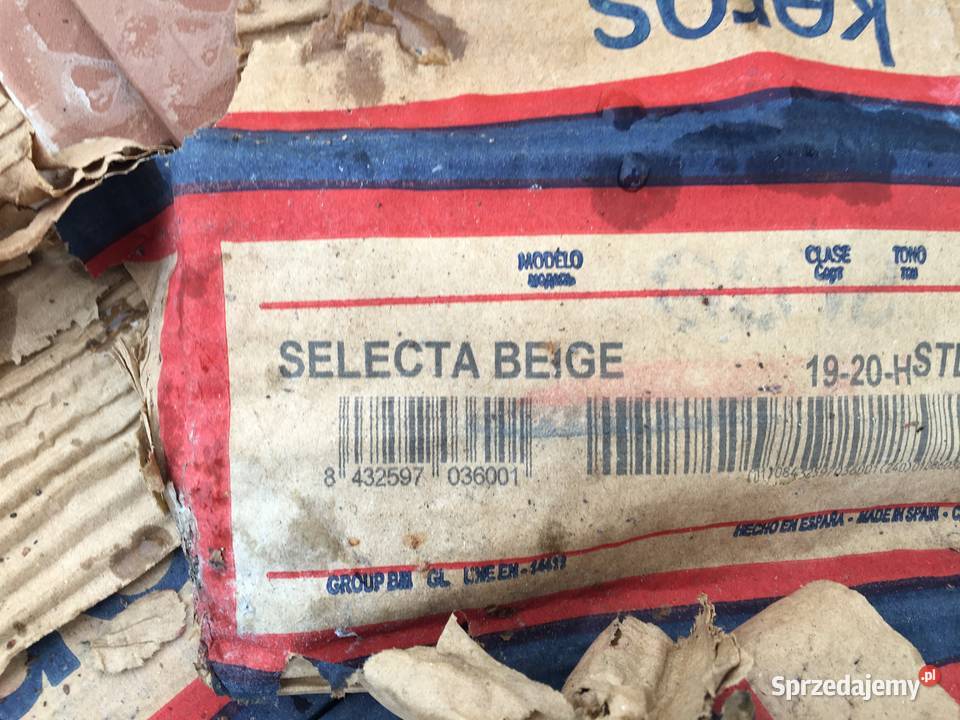 Glazura płytka ścienna selecta beige 25x50 Wykończenie Reguły