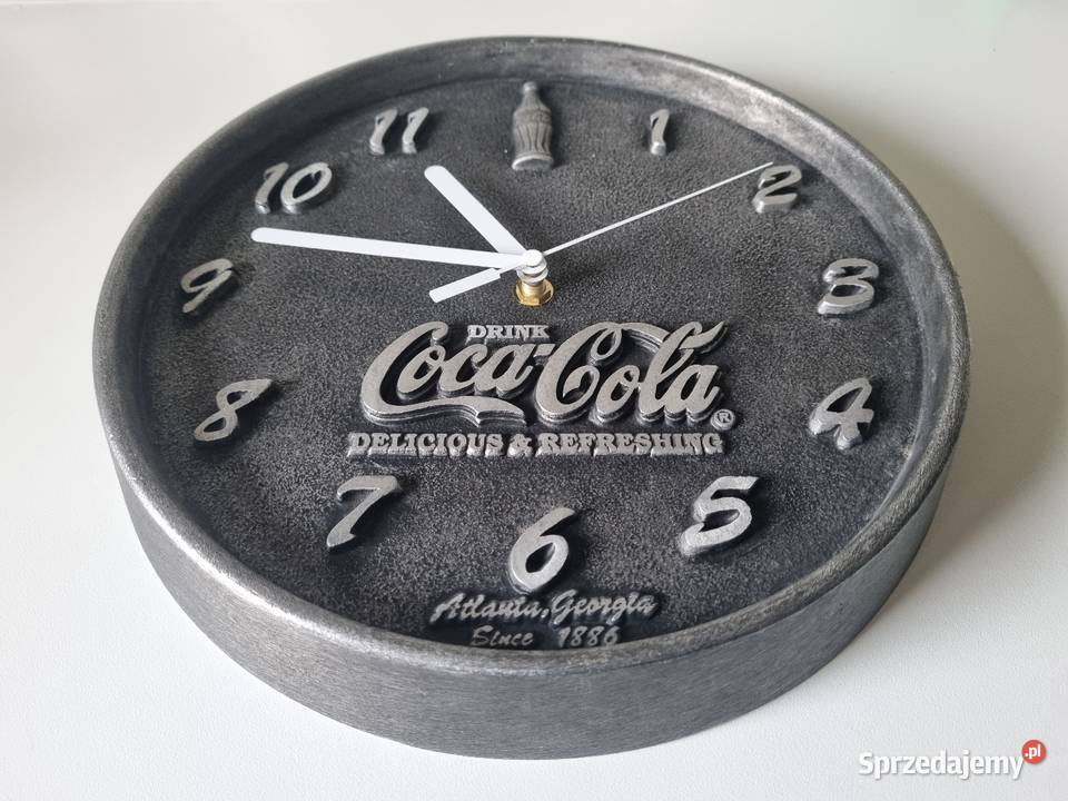 Zegar ścienny Coca Cola Made in USA Solnica