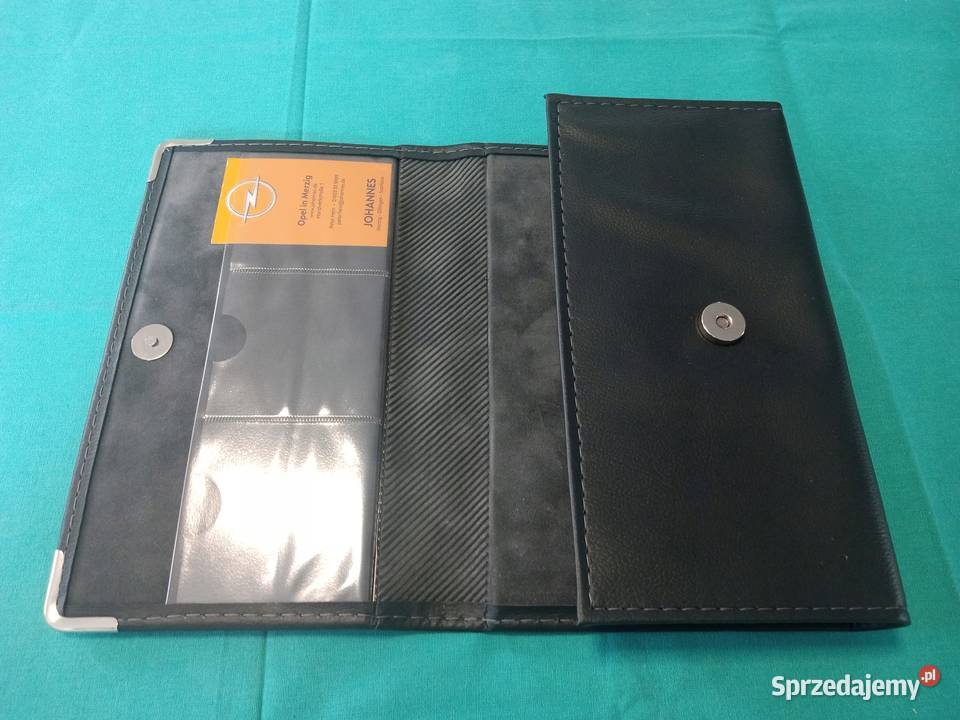 Opel skóra Etui Futerał Teczka Instrukcja łódzkie Łódź