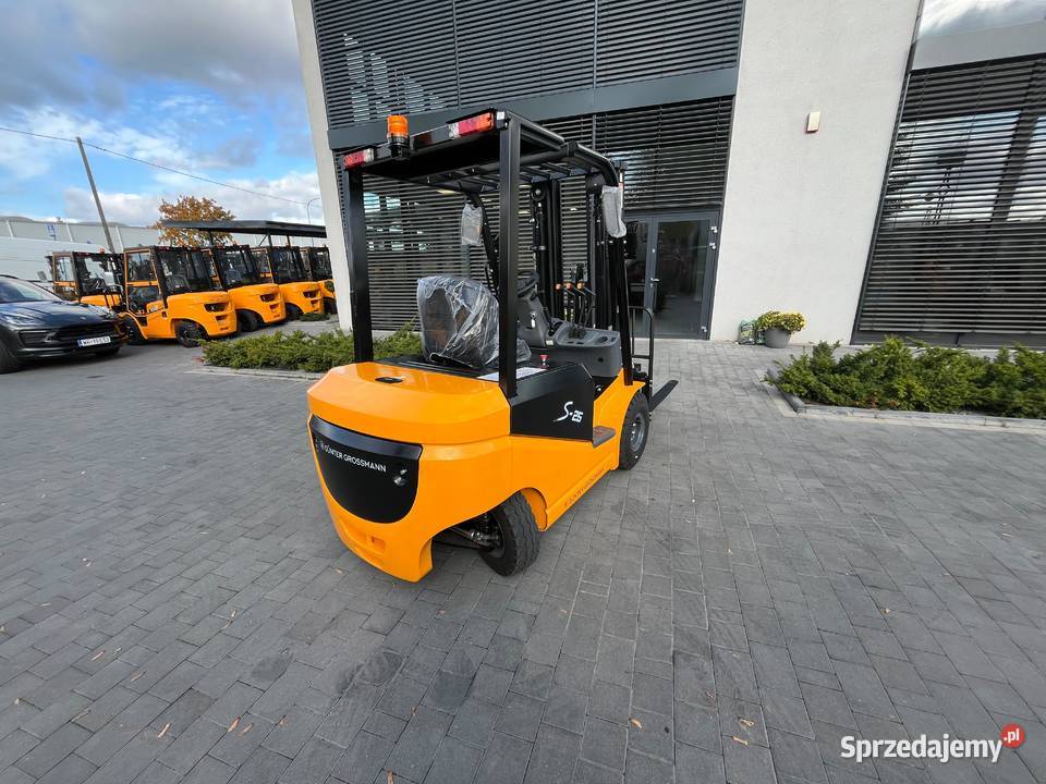 Wózek widłowy elektryczny 25T triplex nowy Toruń