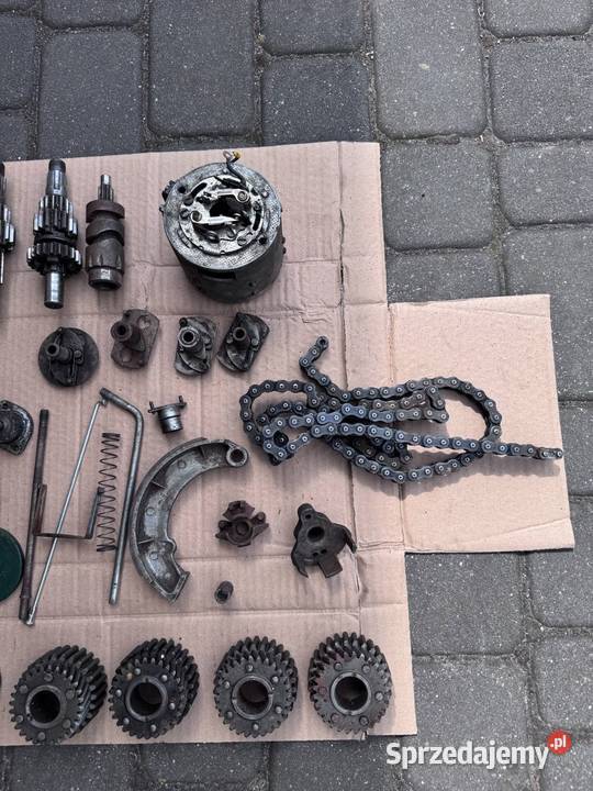 Skrzynia biegow MZ TS 250 plus wile części Opoczno