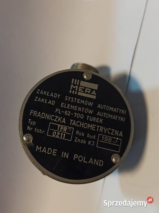 Prądniczka tachometryczna TPR2 wojskowa Militaria łódzkie