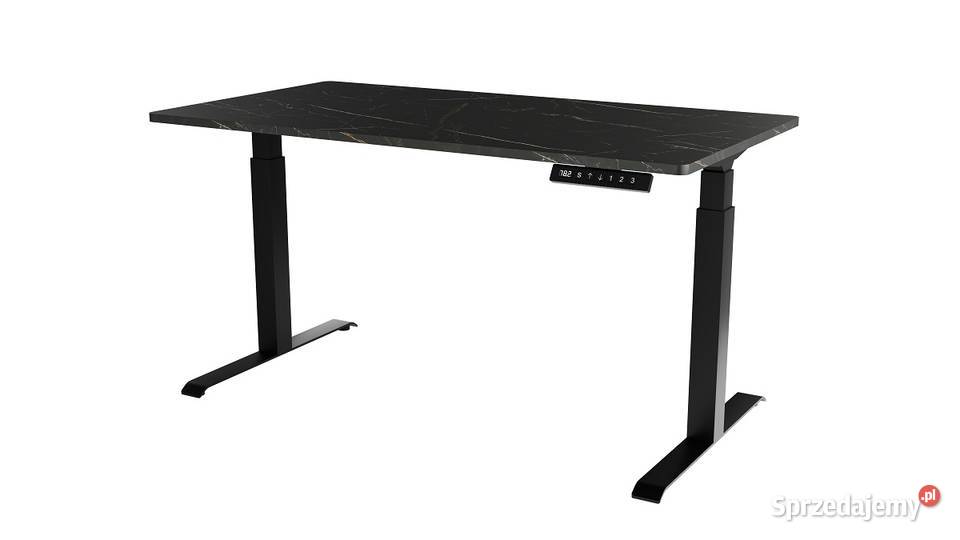 Biurko MOON LONG czarna noga blat różne kolory Biurka Rzeszów