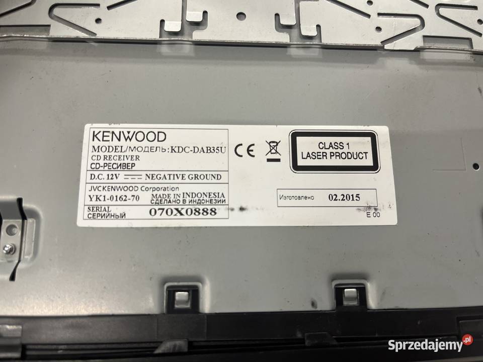 Radio samochodowe Kenwood KDCDAB35U Włoszczowa