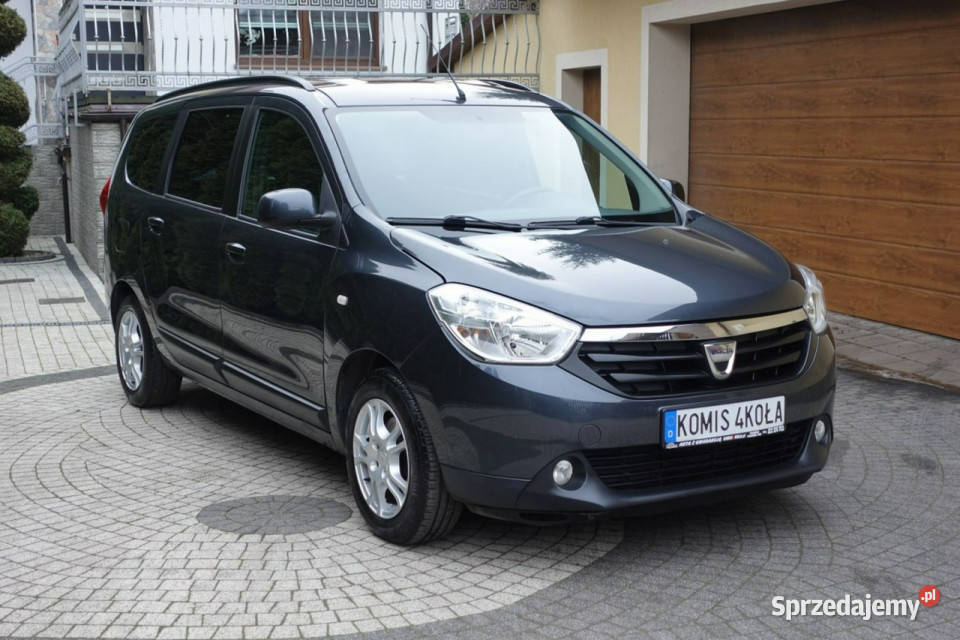 Dacia Lodgy Prosty Silnik Navi Alu GWARANCJA Rok produkcji 2012 Samochody osobowe