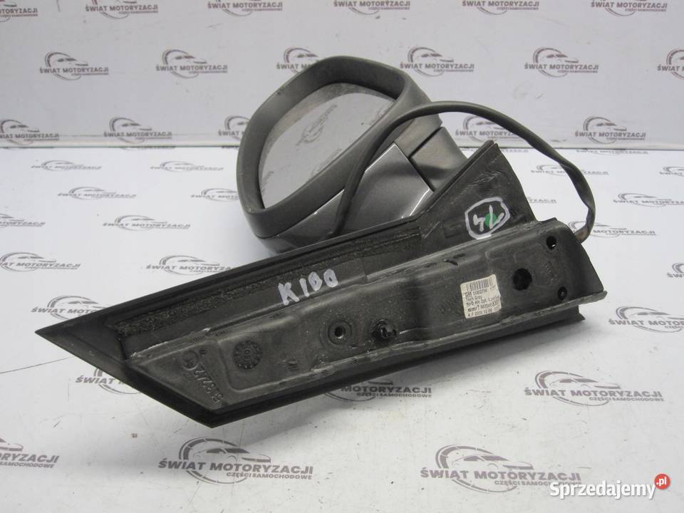 OPEL ASTRA J 10r lusterko prawe 13302756 5 PIN osobowe Części samochodowe