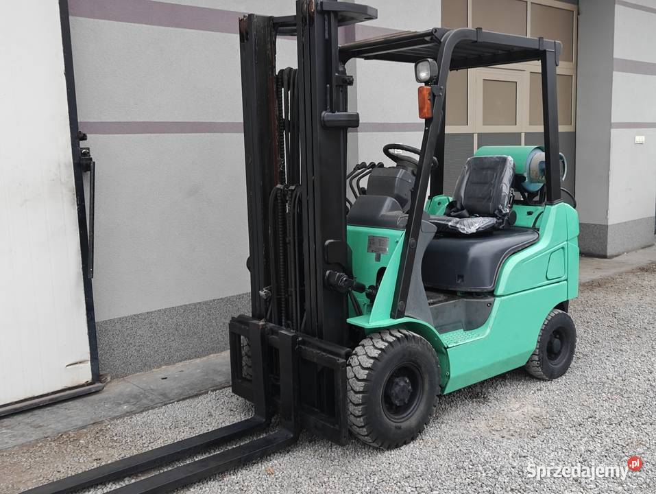 Wózek widłowy Mitsubishi FG15 Lpg Triplex 47m 4 świętokrzyskie Sandomierz