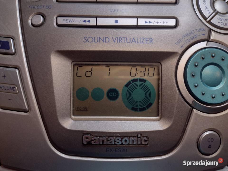 Panasonic RXES20 Boombox z Bluetooth sprzedam