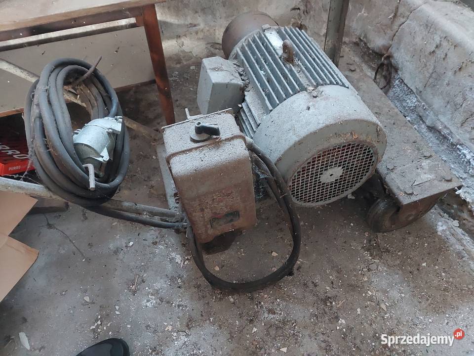 Silnik 75 kw na wózku łódzkie Łask