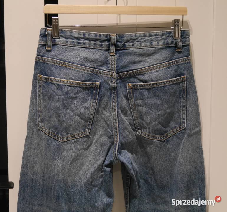 Zara Baggy świetne spodnie szerokie nogawki 34 Wrocław