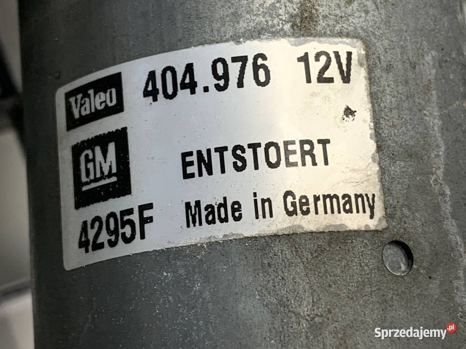 MECHANIZM WYCIERACZEK PRZÓD OPEL ZAFIRA B 404976